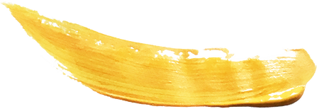 Vibrant Yellow Stroke Paint Daubs